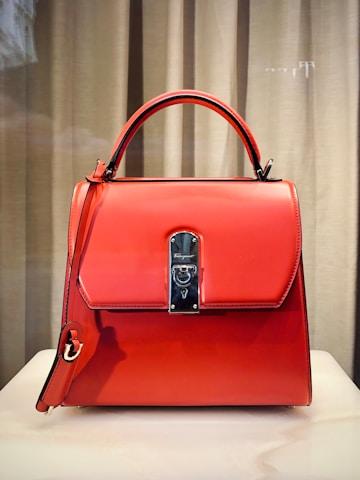 Hand Bag Red Velvet